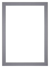 Passepartout Dimensione Cornice 25x35 cm - Formato Immagine 18x24 cm - Grigio