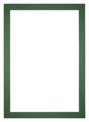 Passepartout Dimensione Cornice 60x85 cm - Formato Immagine 50x75 cm - Foresta Verde