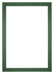 Passepartout Dimensione Cornice 70x100 cm - Formato Immagine 61x91 5 cm - Foresta Verde