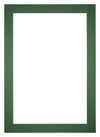 Passepartout Dimensione Cornice 36x49 cm - Formato Immagine 25x40 cm - Foresta Verde