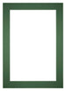 Passepartout Dimensione Cornice 25x35 cm - Formato Immagine 15x20 cm - Foresta Verde