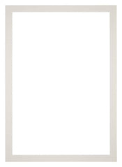 Passepartout Dimensione Cornice 21x29,7 cm - A4 Formato Immagine 15x20 cm - Grigio Chiaro