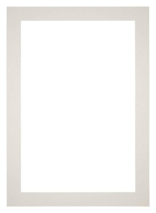 Passepartout Dimensione Cornice 30x42 cm - Formato Immagine 20x30 cm - Grigio Chiaro