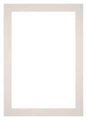 Passepartout Dimensione Cornice 25x35 cm - Formato Immagine 15x25 cm - Grigio Chiaro