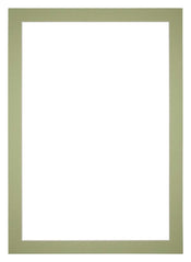 Passepartout Dimensione Cornice 60x85 cm - Formato Immagine 50x75 cm - Menta Verde