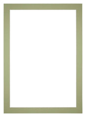 Passepartout Dimensione Cornice 70x100 cm - Formato Immagine 61x91 5 cm - Menta Verde