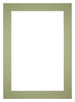 Passepartout Dimensione Cornice 20x28 cm - Formato Immagine 9x13 cm - Menta Verde