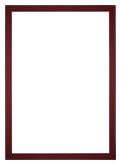 Passepartout Dimensione Cornice 21x30 cm - Formato Immagine 18x24 cm - Vino Rosso