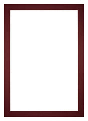 Passepartout Dimensione Cornice 21x30 cm - Formato Immagine 13x18 cm - Vino Rosso