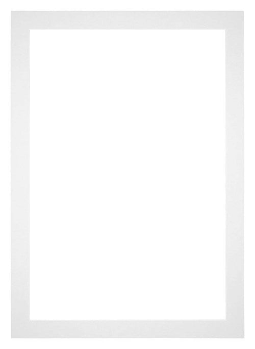 Passepartout Dimensione Cornice 33x48 cm - Formato Immagine 20x40 cm - Bianco