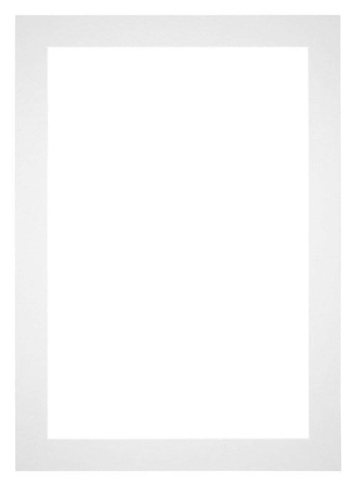 Passepartout Dimensione Cornice 30x42 cm - Formato Immagine 20x30 cm - Bianco