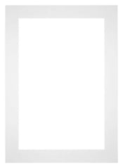 Passepartout Dimensione Cornice 35x50 cm - Formato Immagine 20x30 cm - Bianco