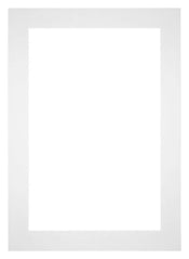 Passepartout Dimensione Cornice 25x35 cm - Formato Immagine 15x20 cm - Bianco