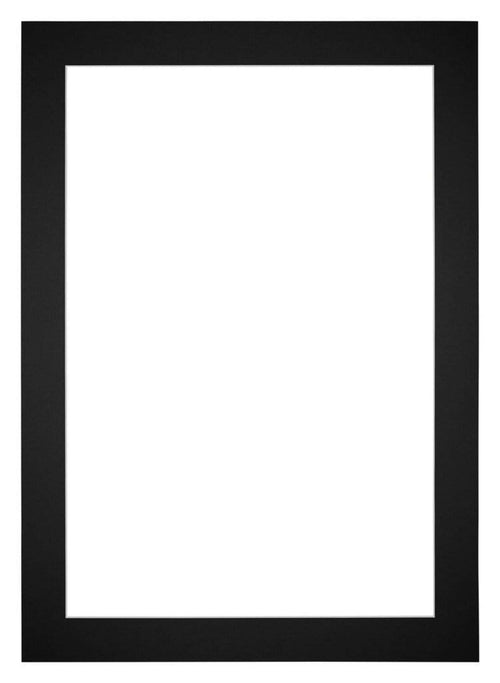 Passepartout Dimensione Cornice 42x60 cm - Formato Immagine 32x50 cm - Nero