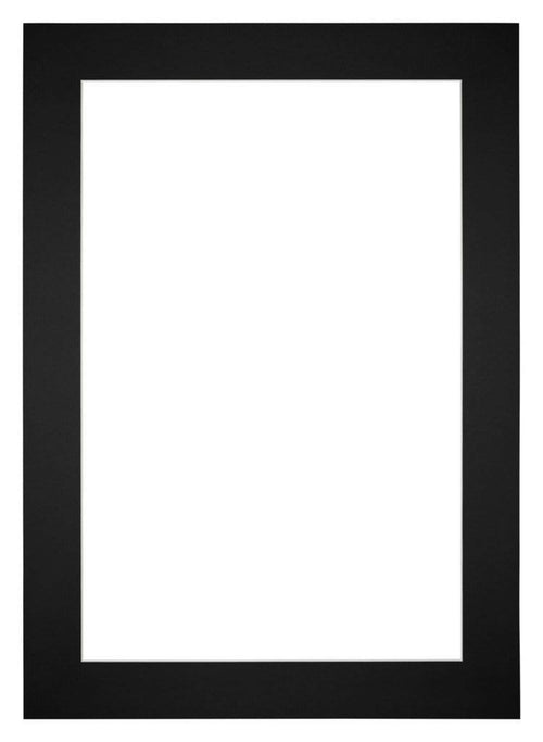 Passepartout Dimensione Cornice 20x28 cm - Formato Immagine 9x13 cm - Nero