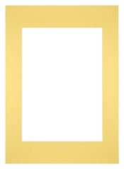 Passepartout Dimensione Cornice 59 4x84 cm - A1 Formato Immagine 42x59 4 cm - Giallo