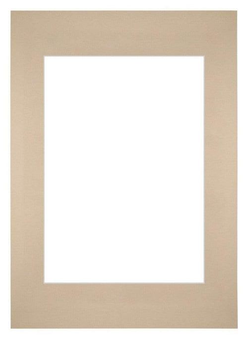 Passepartout Dimensione Cornice 59 4x84 cm - A1 Formato Immagine 42x59 4 cm - Beige