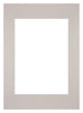 Passepartout Dimensione Cornice 59 4x84 cm - A1 Formato Immagine 42x59 4 cm - Granito Grigio