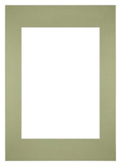 Passepartout Dimensione Cornice 59 4x84 cm - A1 Formato Immagine 42x59 4 cm - Menta Verde