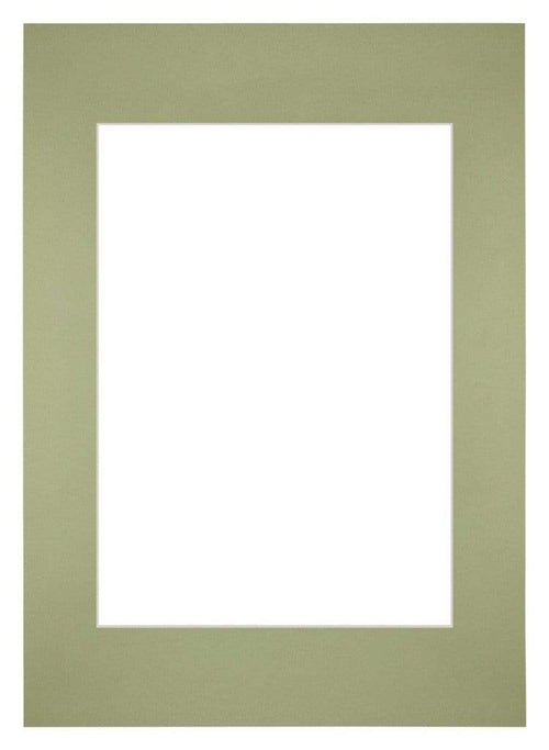 Passepartout Dimensione Cornice 59 4x84 cm - A1 Formato Immagine 42x59 4 cm - Menta Verde