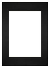 Passepartout Dimensione Cornice 59 4x84 cm - A1 Formato Immagine 42x59 4 cm - Nero