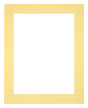 Passepartout Dimensione Cornice 60x70 cm - Formato Immagine 50x60 cm - Giallo