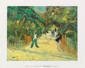 pgm 32009 vincent van gogh giardini publici stampa artistica 30x24cm | Yourdecoration.it