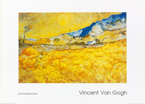 pgm 406 vincent van gogh il mietitore stampa artistica 70x50cm | Yourdecoration.it