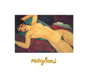 pgm amo 2058 amadeo modigliani nudo disteso stampa artistica 30x24cm | Yourdecoration.it