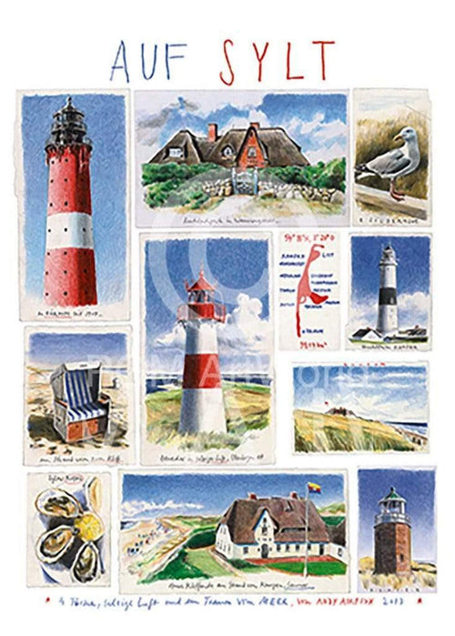 pgm aya 586 andy airfix auf sylt stampa artistica 50x70cm | Yourdecoration.it