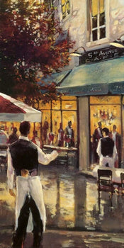 pgm bhe 26 brent heighton 5th ave cafe stampa artistica 40x80cm | Yourdecoration.it