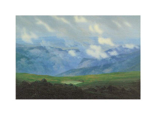 pgm cdf 347 caspar david friedrich ziehende wolken stampa artistica 40x30cm | Yourdecoration.it