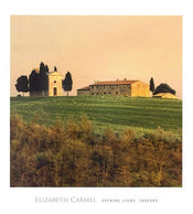 pgm ceh 536 elisabeth carmel evening light tuscany stampa artistica 45x50cm | Yourdecoration.it