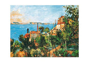 pgm cez 95 paul cezanne la mer a lestaque stampa artistica 30x30cm | Yourdecoration.it