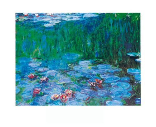 pgm cm 2002 claude monet nympheas stampa artistica 30x24cm | Yourdecoration.it