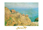 pgm cm 257 claude monet la casa dei doganieri stampa artistica 70x50cm | Yourdecoration.it