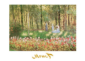 pgm cm 258 claude monet la famille dartiste stampa artistica 70x50cm | Yourdecoration.it