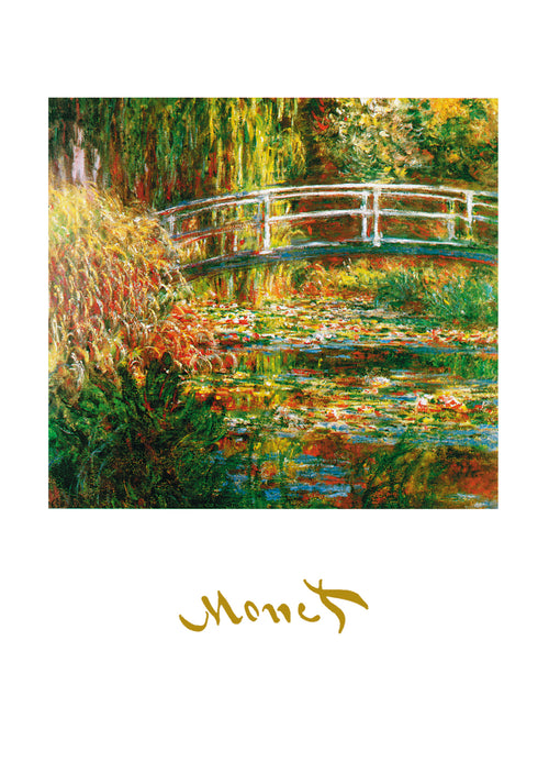 pgm cm 43 claude monet the waterlily pond stampa artistica 50x70cm | Yourdecoration.it