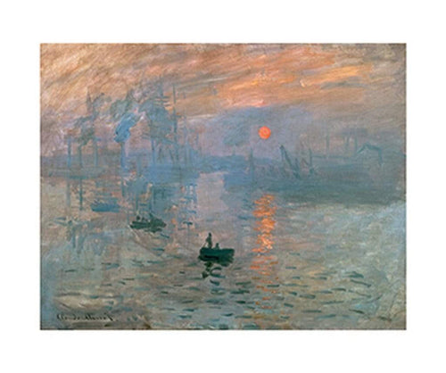 pgm cm 47 claude monet impression sonnenaufgang stampa artistica 80x60cm | Yourdecoration.it