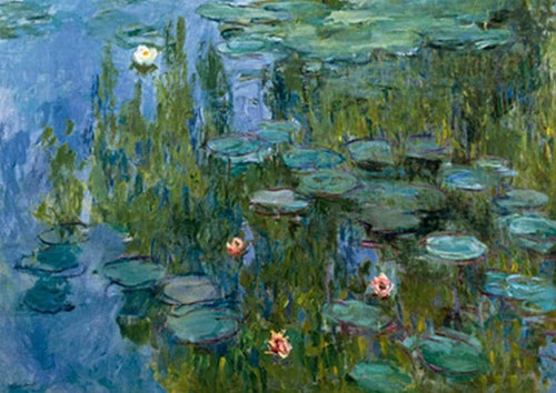 pgm cm 702m claude monet seerosen stampa artistica 29 7x21cm | Yourdecoration.it