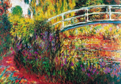 pgm cm 709 claude monet le pont japonais stampa artistica 100x70cm | Yourdecoration.it