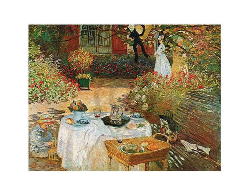 pgm cm 7684 claude monet le dejeuner stampa artistica 70x50cm | Yourdecoration.it