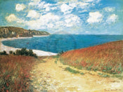 pgm cm 867 claude monet meadow road to pourville 1882 stampa artistica 80x60cm | Yourdecoration.it