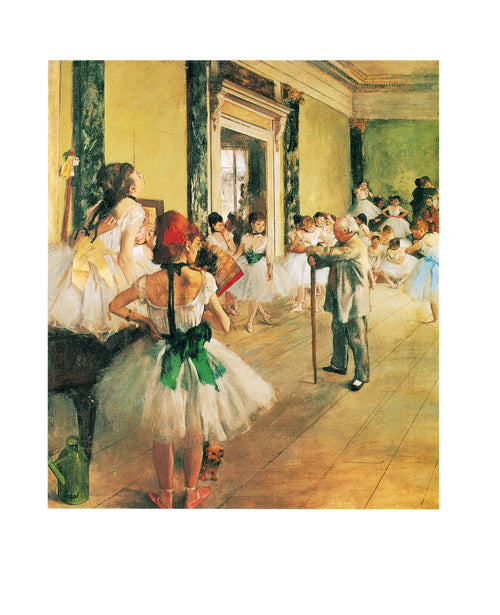 pgm ede 969 edgar degas la classe de danse stampa artistica 24x30cm | Yourdecoration.it