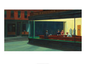 pgm eh 75 edward hopper nighthawks stampa artistica 80x60cm | Yourdecoration.it