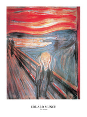 pgm em 717 edvard munch the scream stampa artistica 60x80cm | Yourdecoration.it