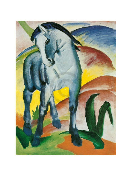 pgm fm 208 franz marc blaues pferd i monaco stampa artistica 60x80cm | Yourdecoration.it