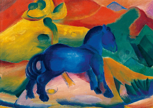 pgm fm 704m franz marc blaues pferdchen stampa artistica 30x21cm.jpeg