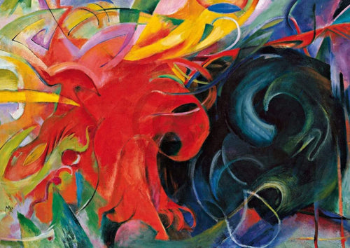 pgm fm 707m franz marc kampfende formen stampa artistica 29 7x21cm | Yourdecoration.it