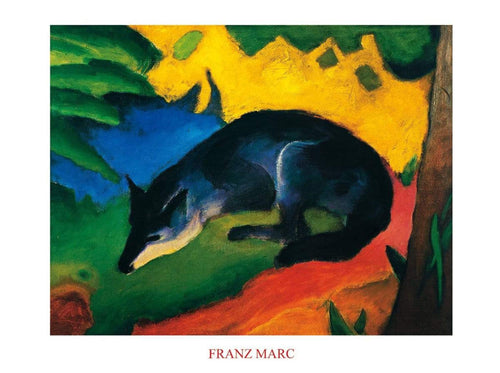 pgm fm 826 franz marc fuchs stampa artistica 80x60cm | Yourdecoration.it